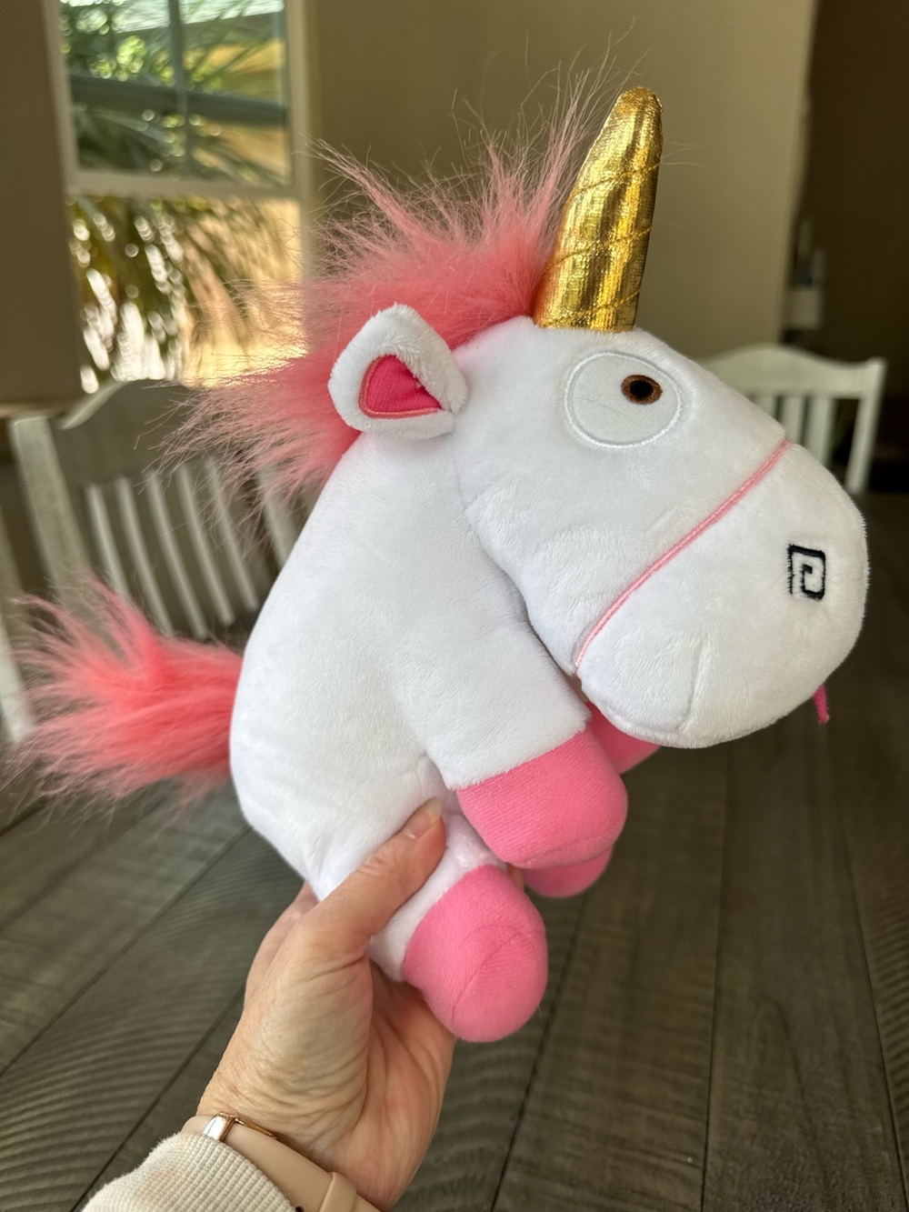 Despicable Me Plush Unicorn It’s So Fluffy!!! Illumination & Universal Studios